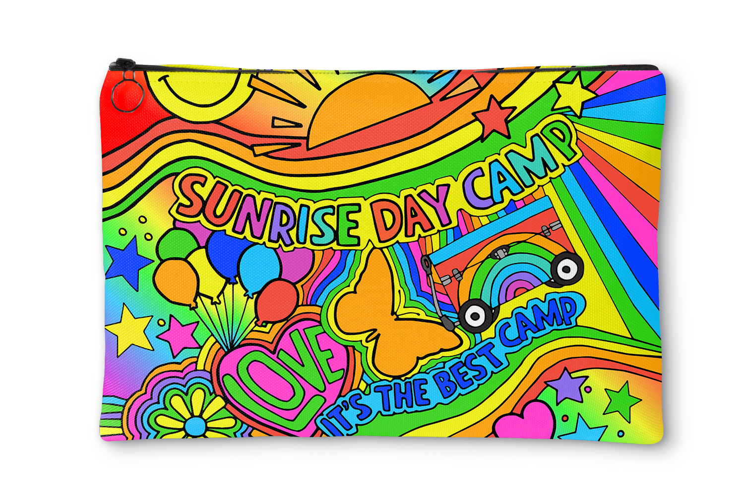Sunrise Day Camp Accessory Pouch