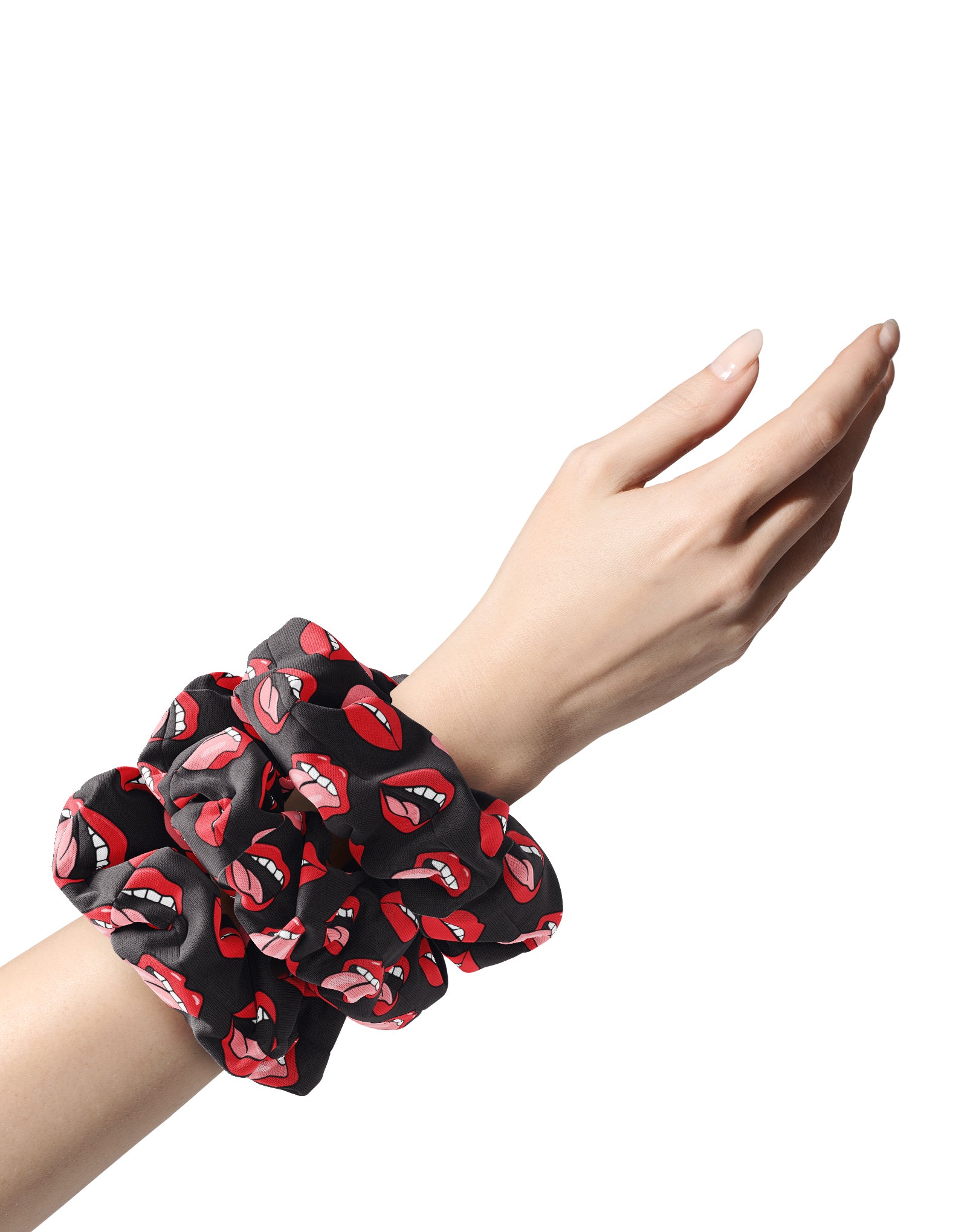Tongues Out Scrunchie