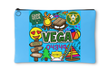 Load image into Gallery viewer, Camp Collages Accessory Pouch
