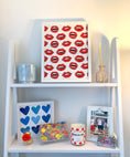 Load image into Gallery viewer, Painted Lips Framed Print
