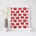 Load image into Gallery viewer, Painted Lips Framed Print
