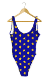 Blue & Yellow Split Stars One-Piece