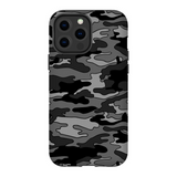 Gray Camouflage iPhone Case