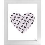 Butterfly Heart Framed Print