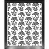 Skull Pattern Framed Print
