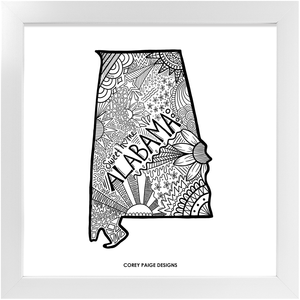 State Pride Framed Print