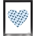 Load image into Gallery viewer, Butterfly Heart Framed Print
