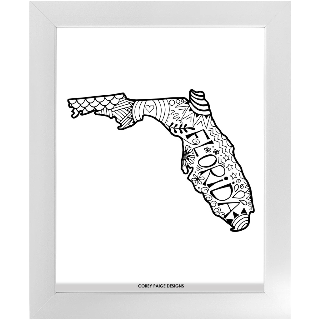 State Pride Framed Print