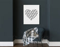 Load image into Gallery viewer, Butterfly Heart Framed Print
