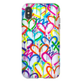 Load image into Gallery viewer, Rainbow Graffiti Hearts Phone Case
