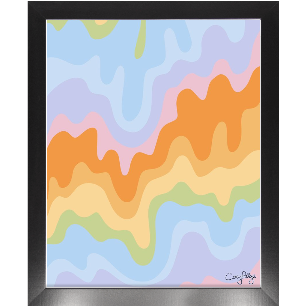 Drippy Framed Print