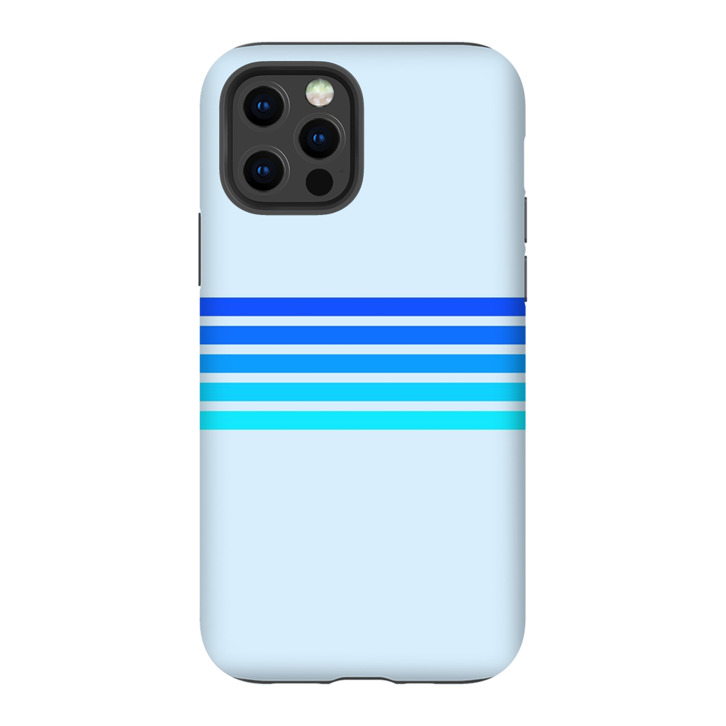 Ocean Blues Stripe Phone Case