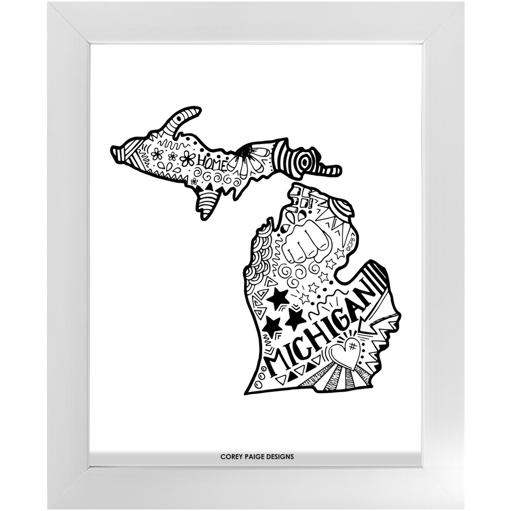 State Pride Framed Print