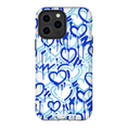 Load image into Gallery viewer, Blue Electric Love iPhone Case
