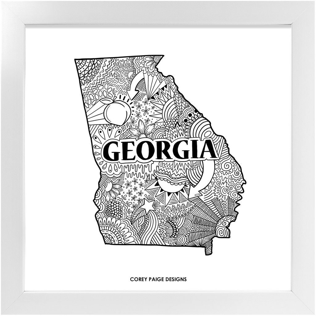 State Pride Framed Print