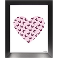 Load image into Gallery viewer, Butterfly Heart Framed Print
