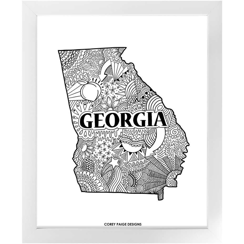 State Pride Framed Print