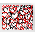 Load image into Gallery viewer, Electric Love College Colors Framed Print
