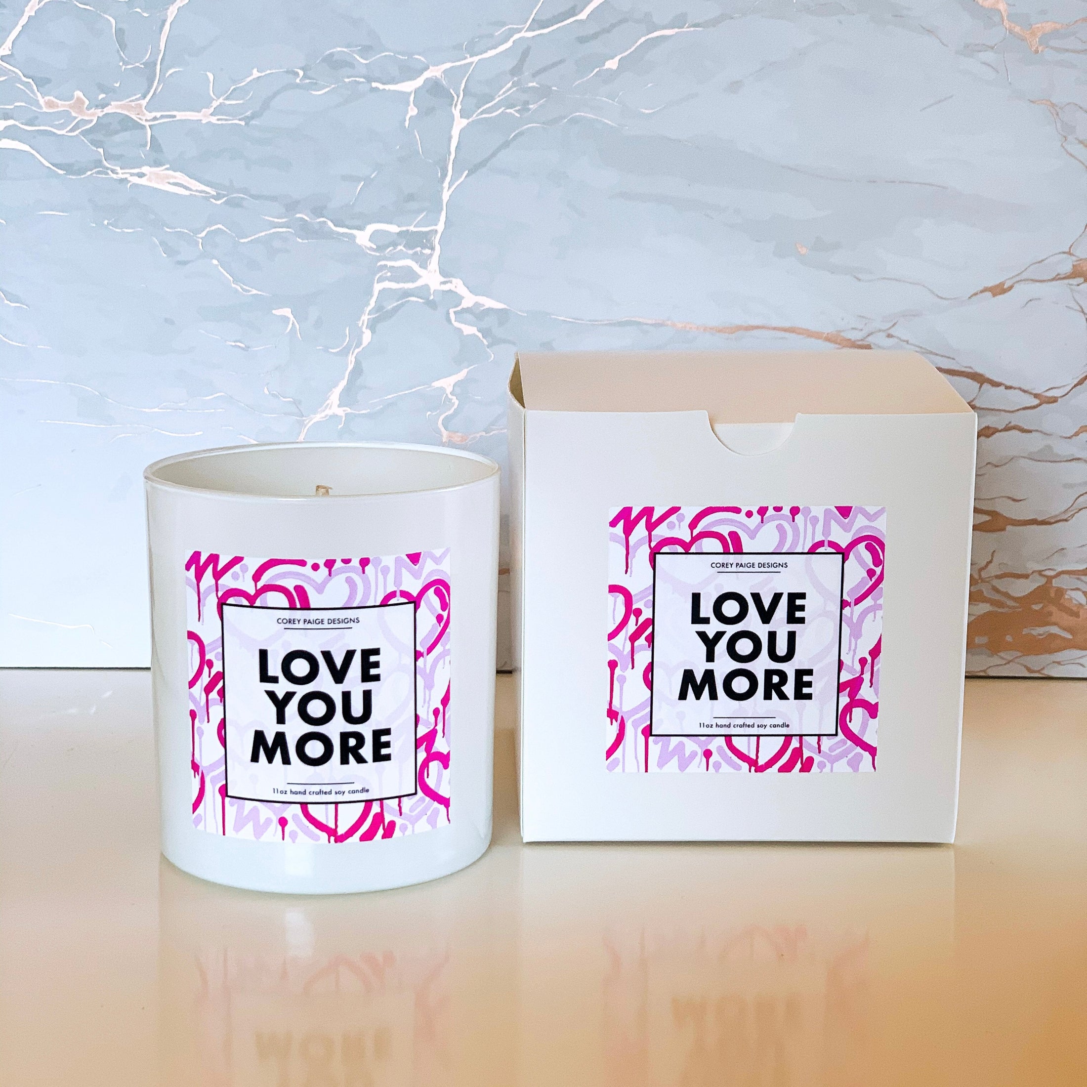 Love You More Candle Collection