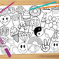 Emoji Coloring Sheet
