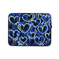 Load image into Gallery viewer, Blue Electric Love Laptop Sleeve
