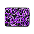 Load image into Gallery viewer, Purple Electric Love Laptop Sleeve
