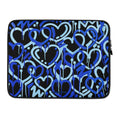 Load image into Gallery viewer, Blue Electric Love Laptop Sleeve
