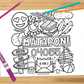 Camp Mataponi Coloring Sheet
