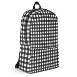 Gingham Backpack