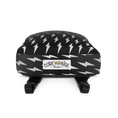Load image into Gallery viewer, Gray Ombre Lightning Bolts Backpack
