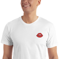 Load image into Gallery viewer, Lips Embroidered T-Shirt
