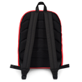 Load image into Gallery viewer, Navy Camo with Red Backpack
