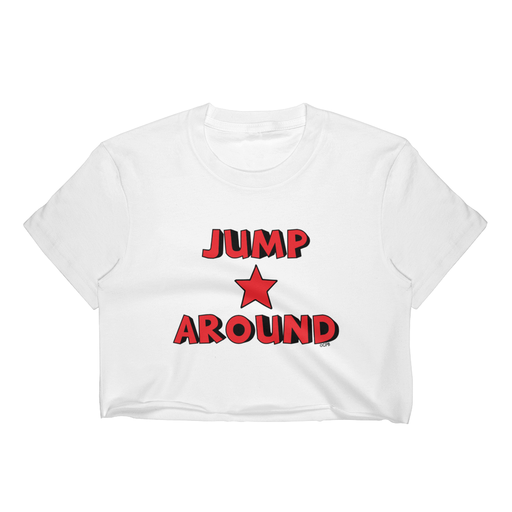 Jump Around Star Stacked Cropped T-Shirt