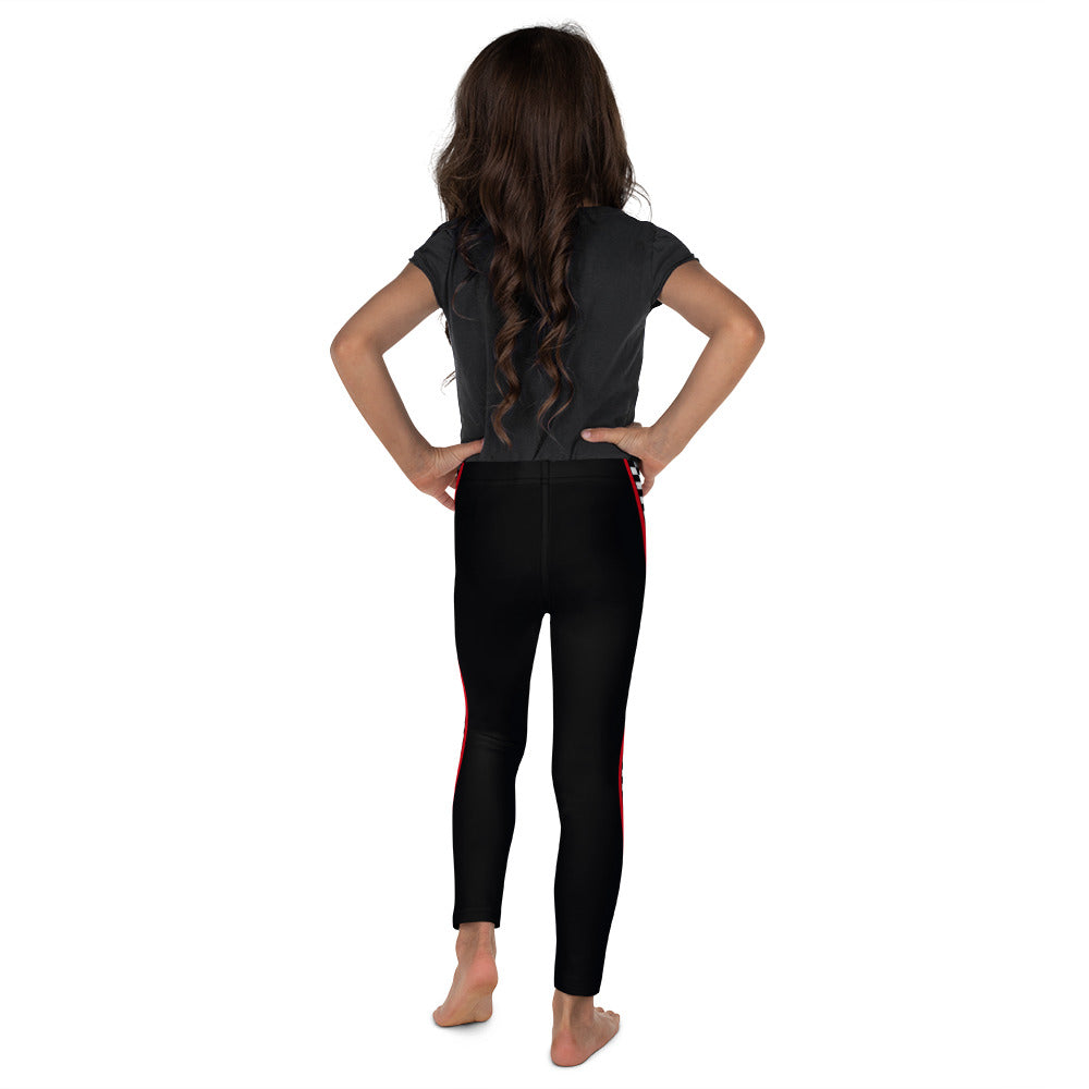 Black Trackside Kid's Leggings