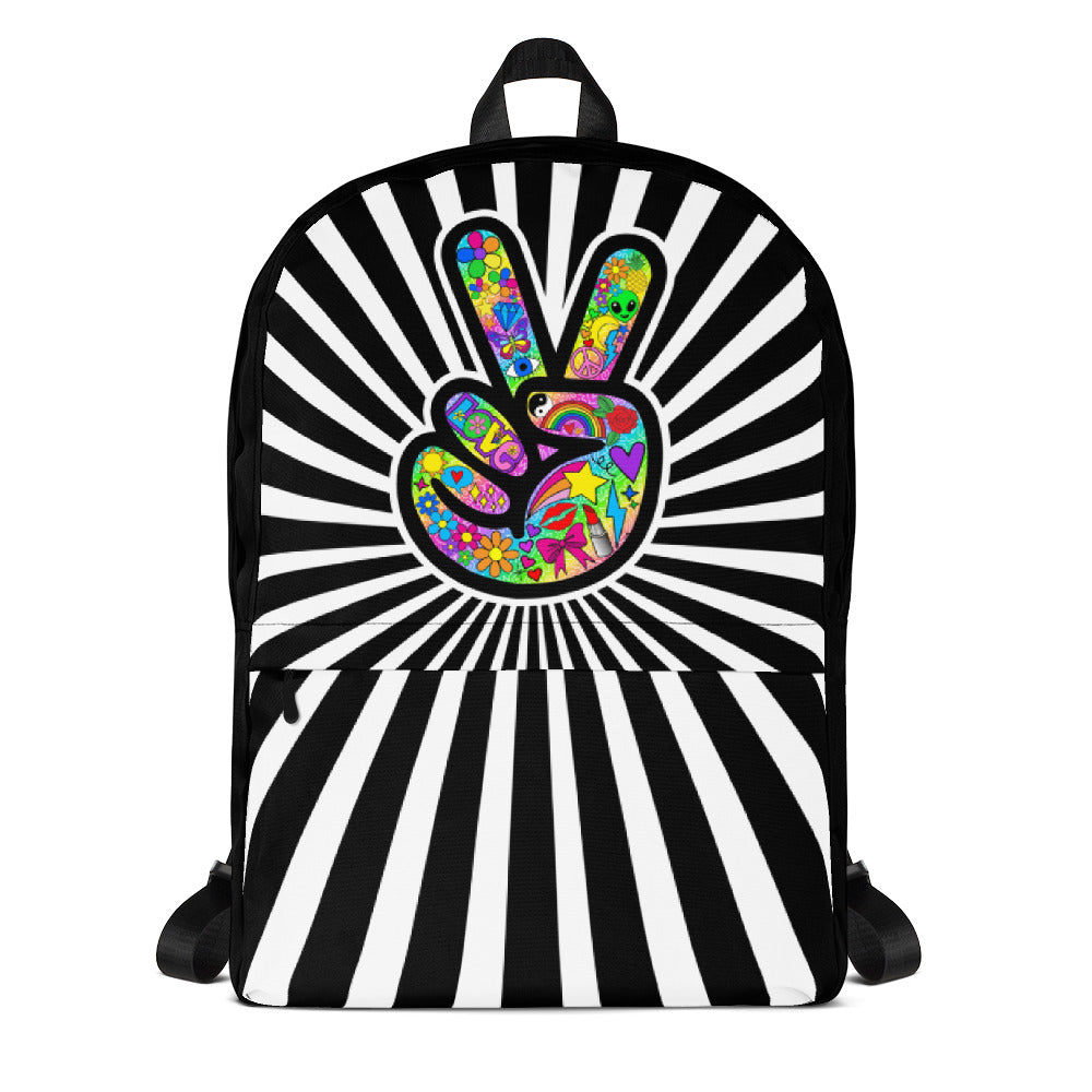Peace Out Backpack – CoreyPaigeDesigns