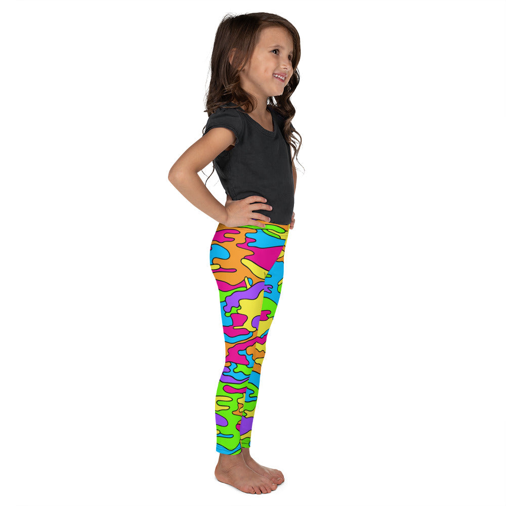 Rainbow Camo Kid's Leggings