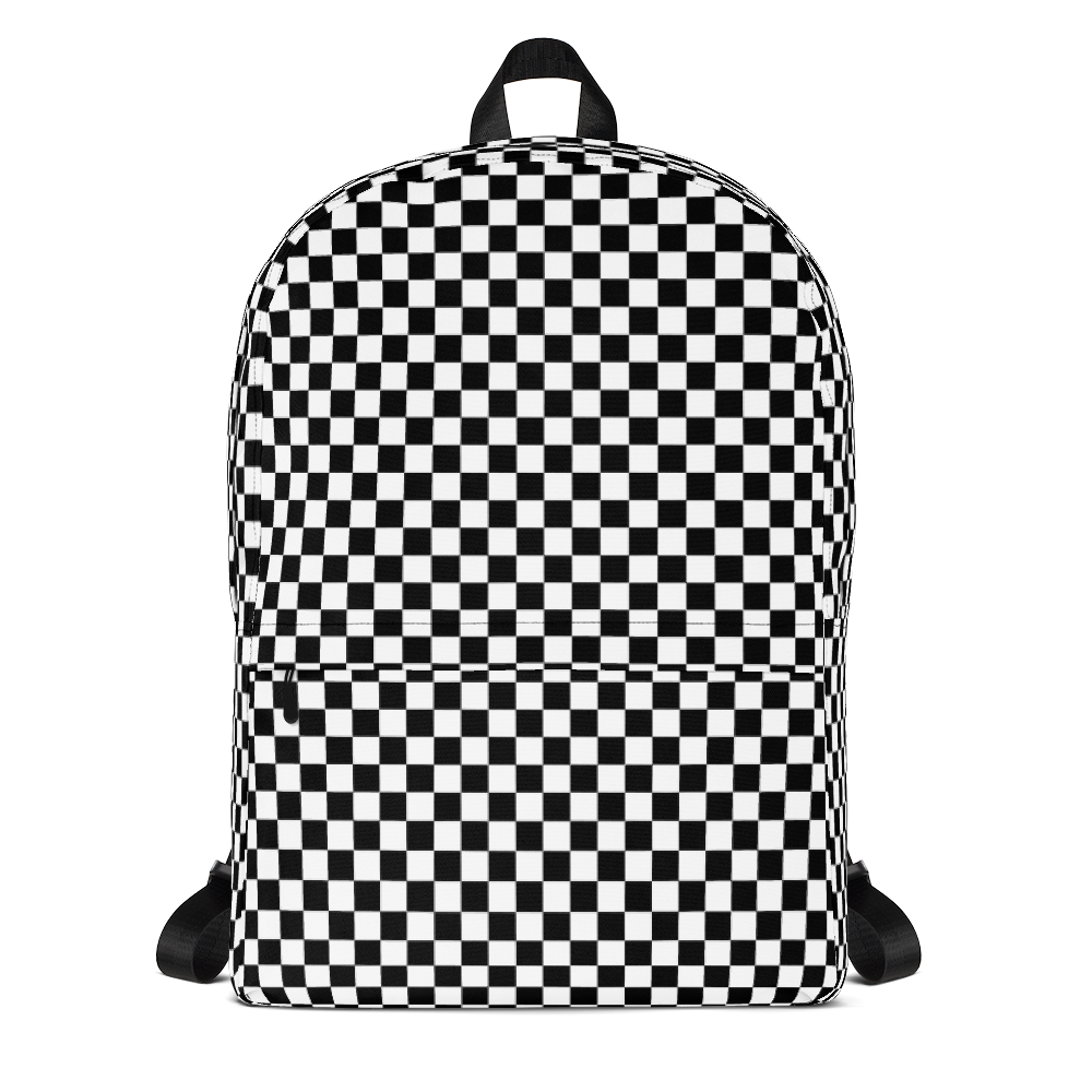 Checkered Backpack