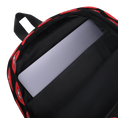 Load image into Gallery viewer, Lips on Black Backpack
