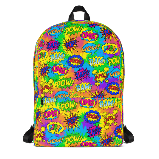 Tie Dye Pop Art Backpack