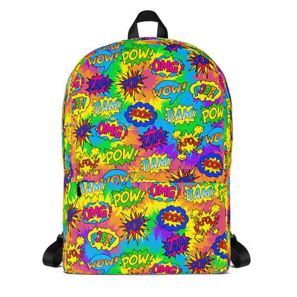 Tie Dye Pop Art Backpack