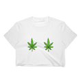 Load image into Gallery viewer, Double Weed Cropped T-Shirt
