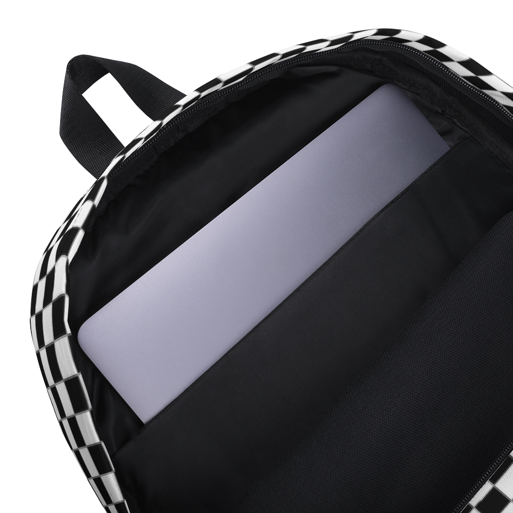 Checkered Backpack