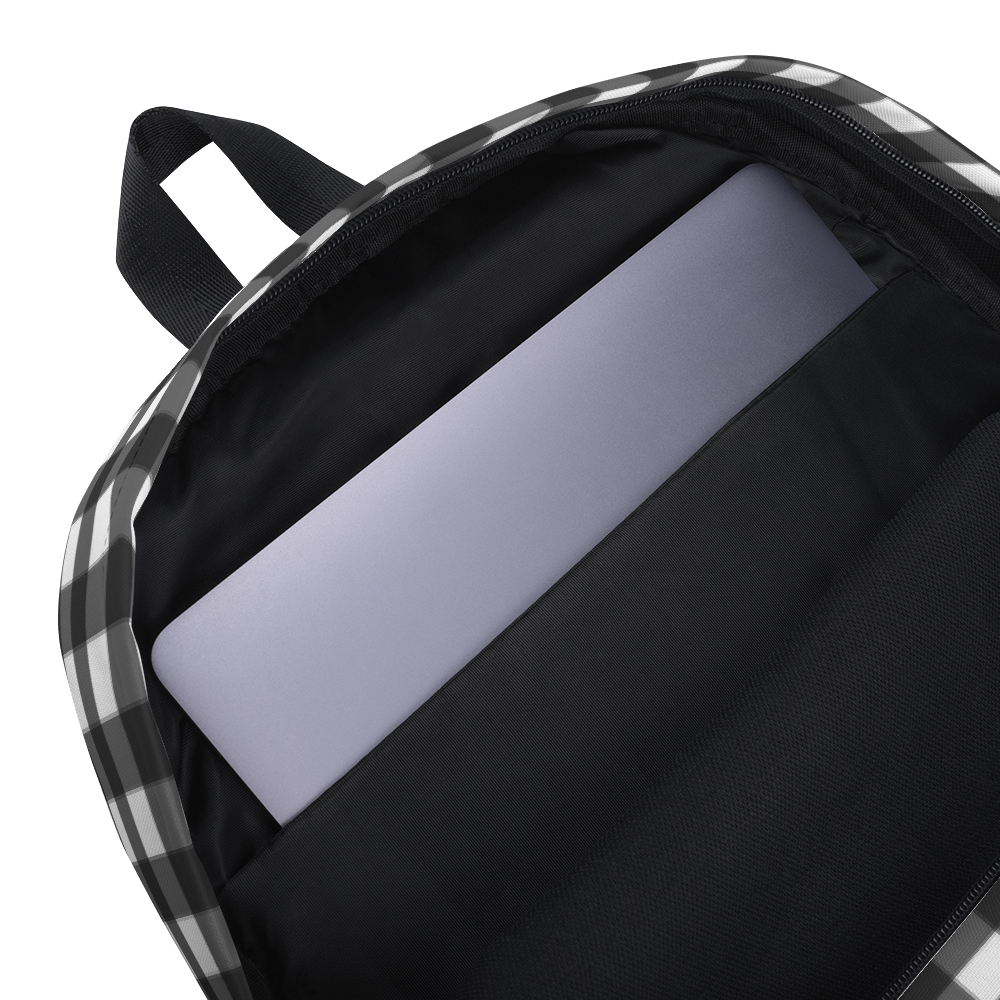 Gingham Backpack