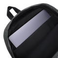 Load image into Gallery viewer, Gray Ombre Lightning Bolts Backpack
