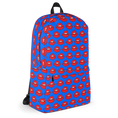 Load image into Gallery viewer, Lips on Blue Backpack
