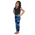 Load image into Gallery viewer, Navy Camo Kid's Leggings
