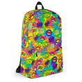 Load image into Gallery viewer, Tie Dye Pop Art Backpack
