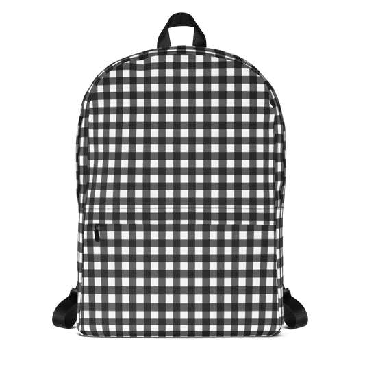 Gingham Backpack