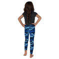 Load image into Gallery viewer, Navy Camo Kid's Leggings
