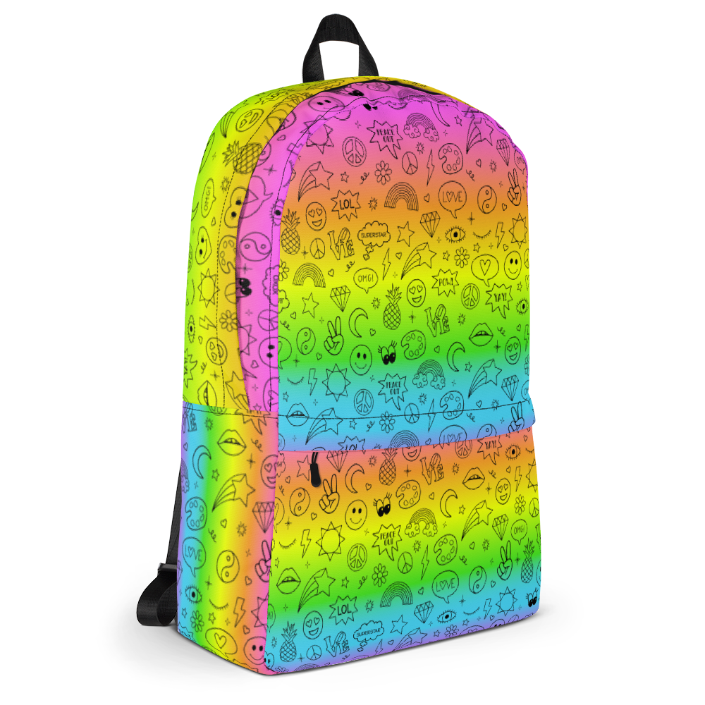 Doodle Icons Backpack